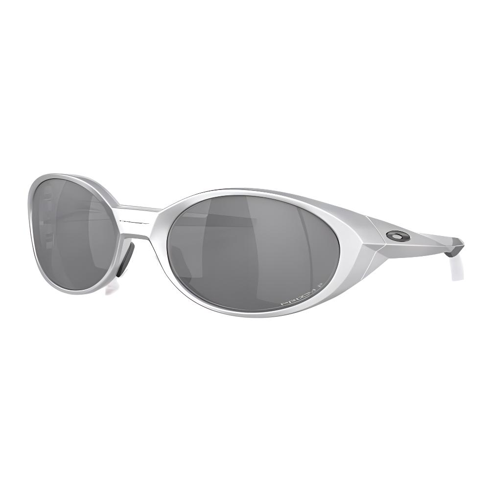 Oakley Солнцезащитные очки Овальные Необычный Дизайн Ножек Мужские солнцезащитные очки Серебристый 0OO9438-05 Silver-05