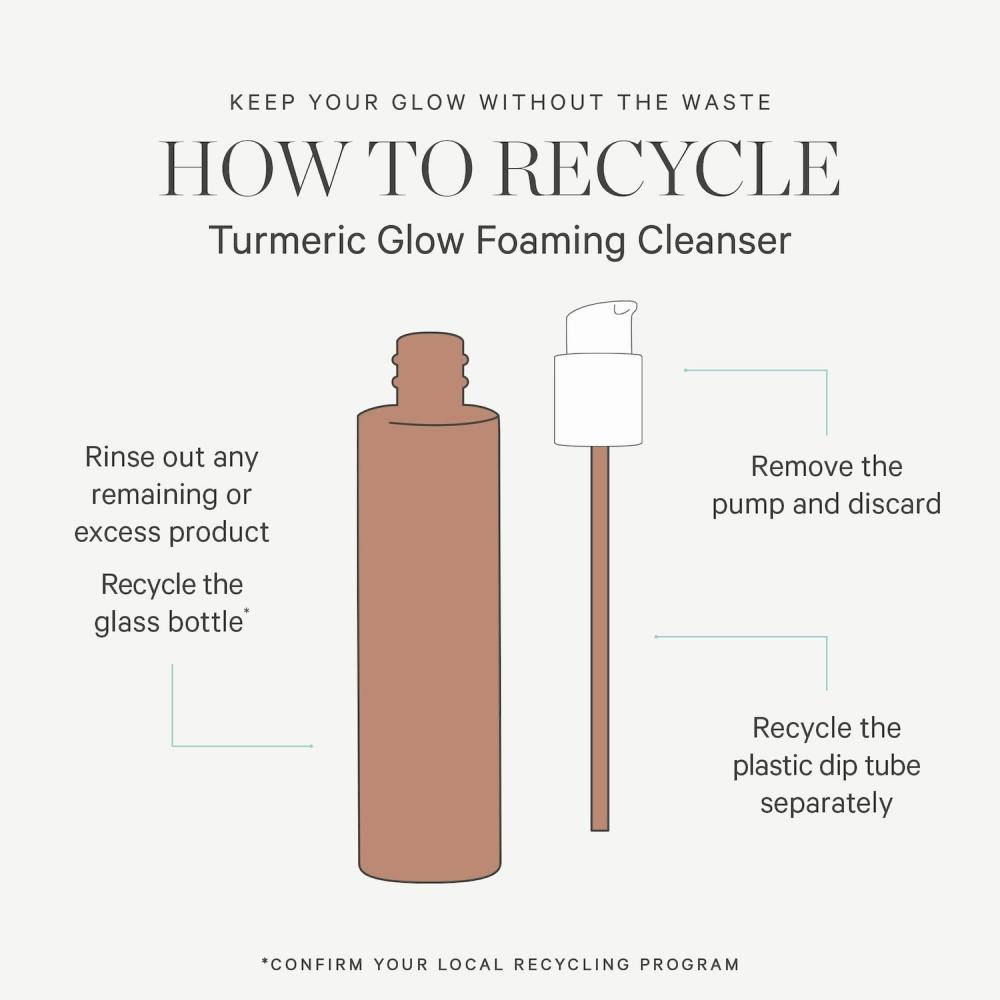 Kora Organics Mini Turmeric Glow Foaming Cleanser 1 Oz   30 Ml 1 Oz   30 Ml