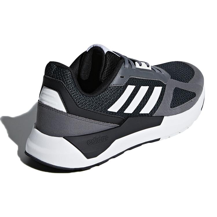 Adidas Neo Run80s 'Black Grey White' BB7435