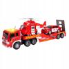 [PACZB] Motorized Fire Truck + Helicopter Car LED Sound Z2365