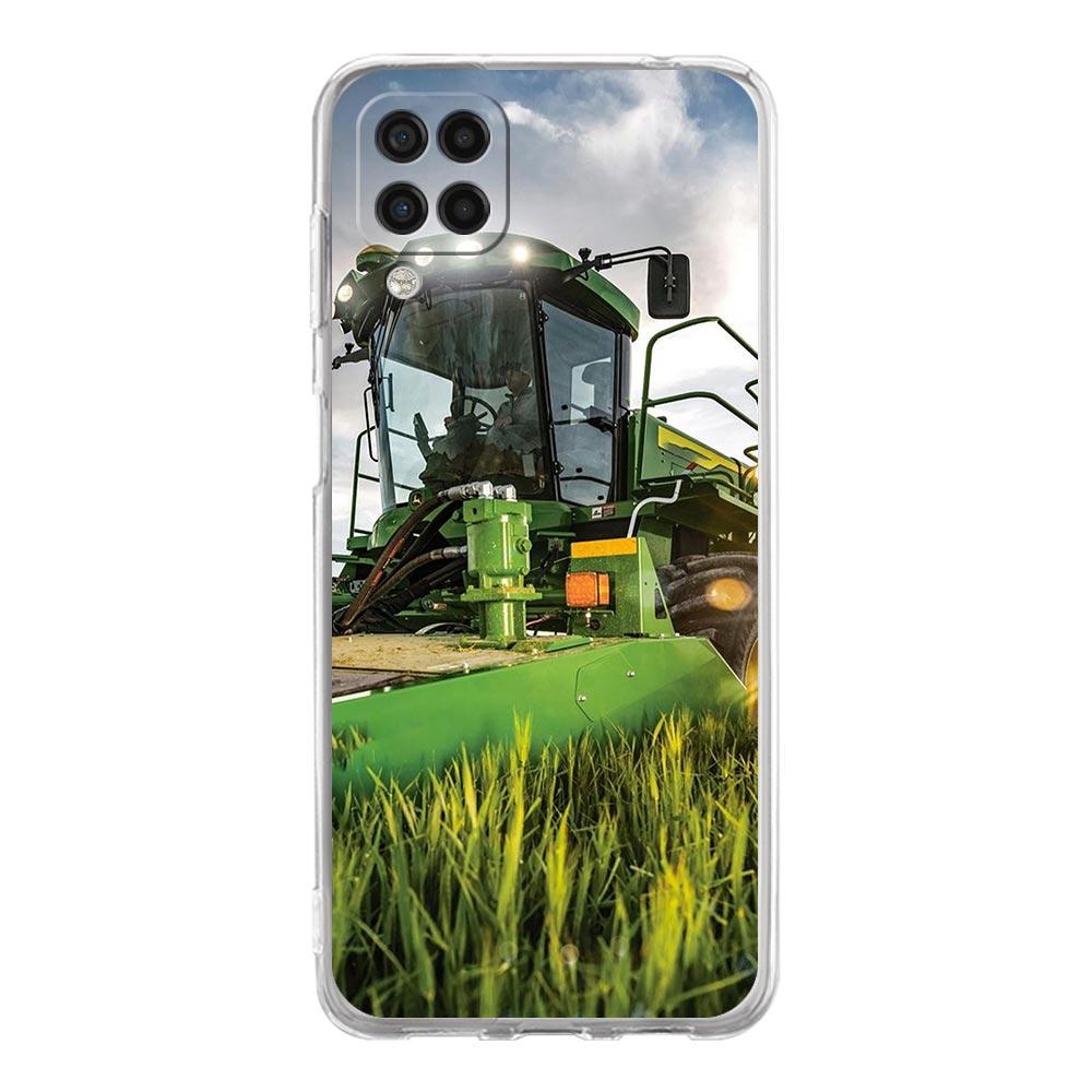 Phone Case For Samsung A54 A52 A50 A70 A10 A30 A40 A20S A20E A02S A12 A14 A22 A24 A42 A34 A32 5G A04s Cover Farm Vehicle Tractor