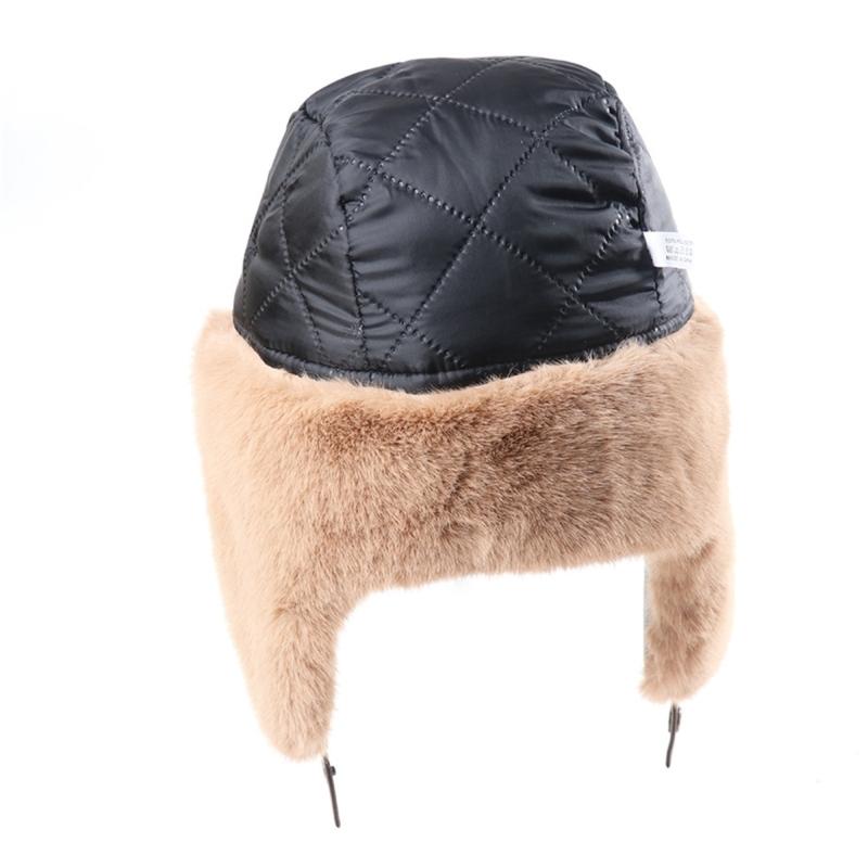 Warme gefütterte Winter-Trapper-Mütze Outdoor-Kaltwetter-Mütze Modische Damenmütze für Damen und Herren