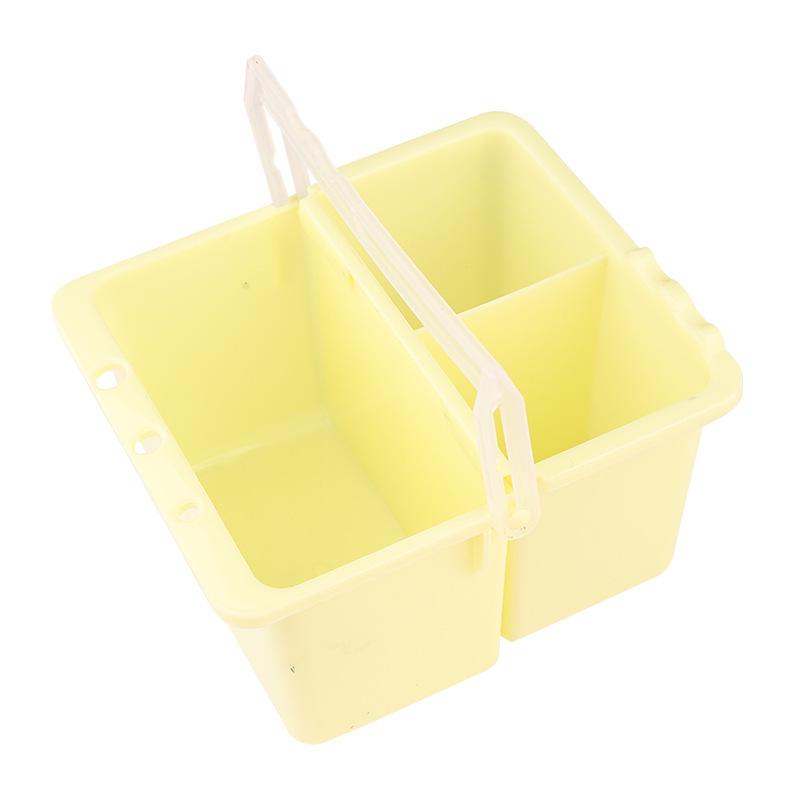 Multi-functional Art Brush Washer: Plastic Water Bucket & Holder for Gouache, Watercolor, Chinese Painting
