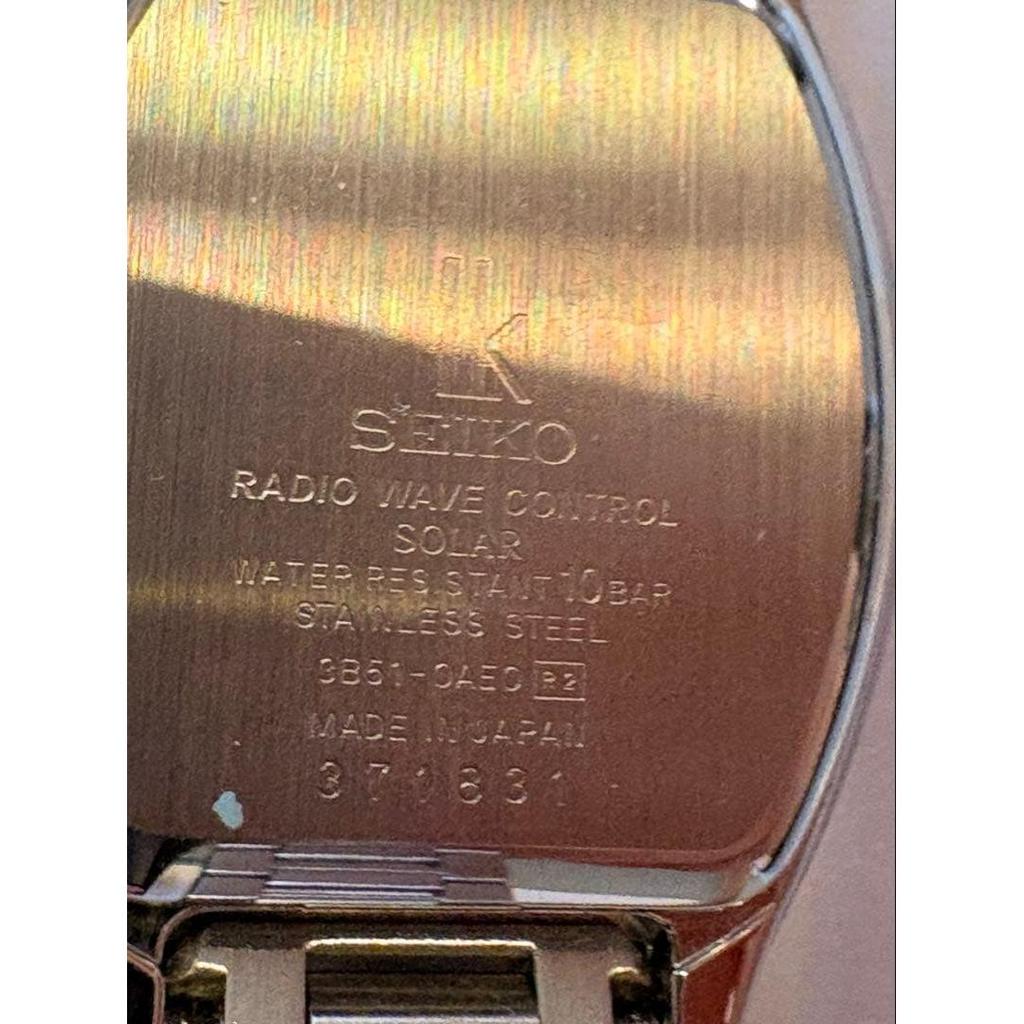 Used Working Item SEIKO LUKIA Solar Radio-Controlled Watch SSVW048