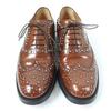 Great CHURCH'S Leather shoes Burwood Met Studs Wingtip Brown leather Women 36.5 Used