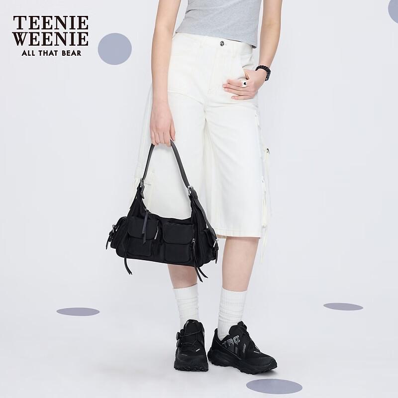 Teenie Weenie Women s Bear Letter Denim Shorts M