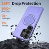 For Samsung Galaxy Z Flip7 5G Case Shockproof Slim Retro Leather Phone Back Cover