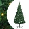 Christmas Tree with Decorative Lights Green 400 Cm PVC