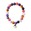 Pet Halloween Beaded Collar with Random Color Beads for Dogs Cats Festival Party