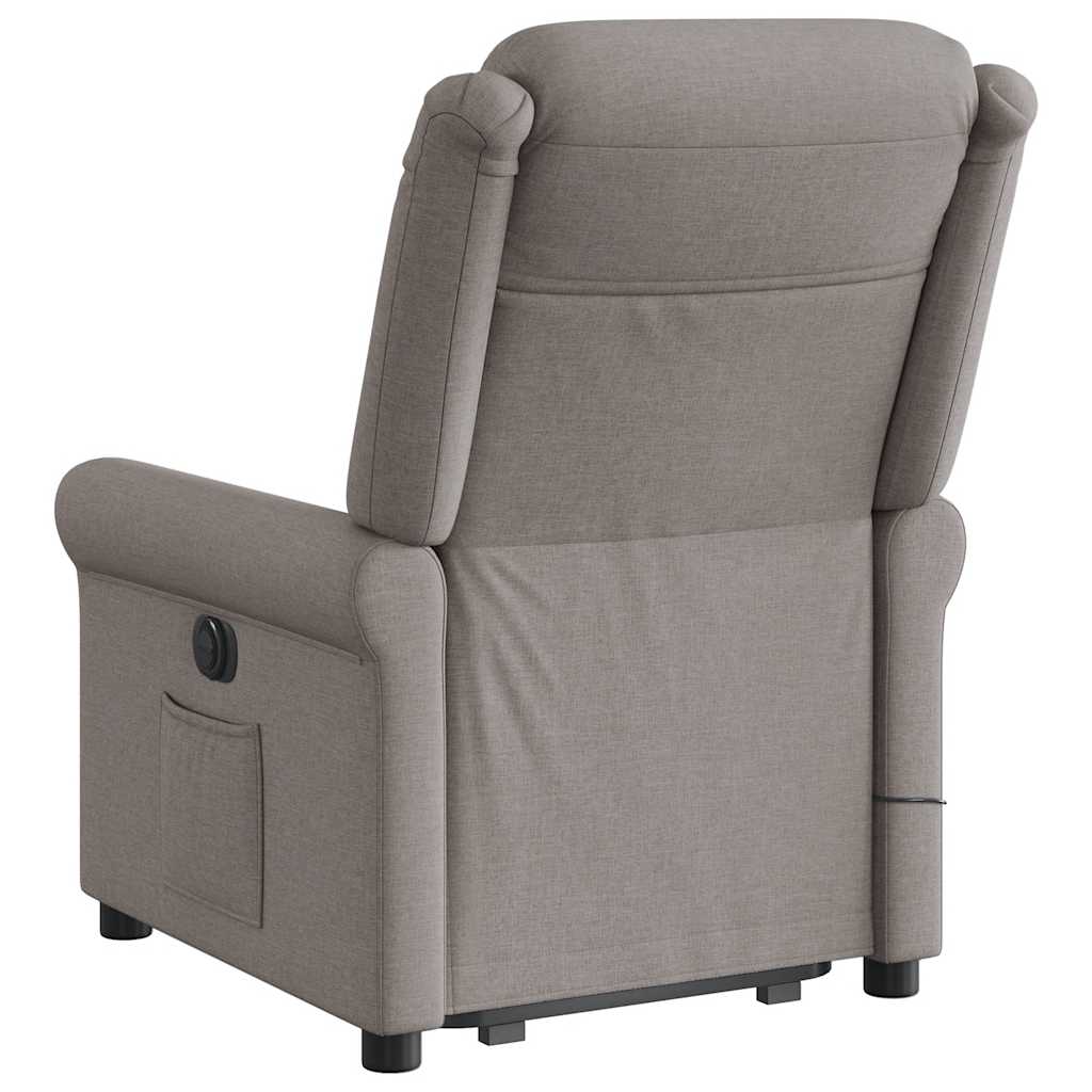 Lift-Up Massage Chair, Electric, Reclining, Taupe Color