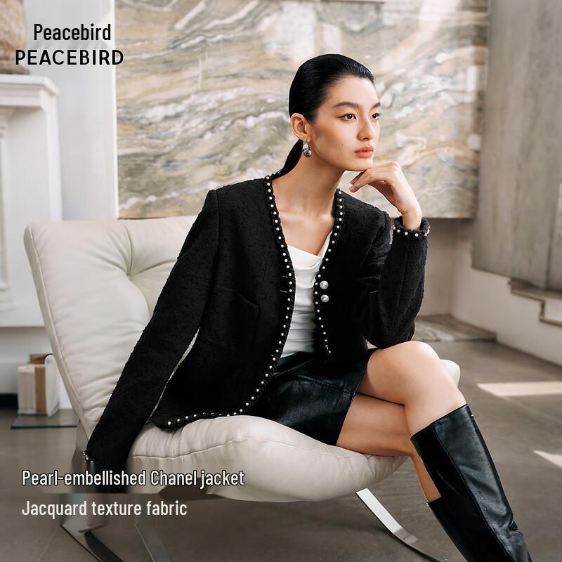 

Peacebird Men s V-Neck Long Sleeve Casual Top AABBG1261 S (155)