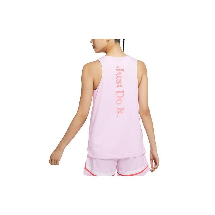 Nike Dri-FIT Fly Oboustranná rychleschnoucí sportovní basketbalová tílka Dámská topy Bílá DM7905-106