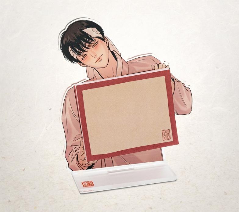 

pop-up store Team lezhin Художник ночі Sticky Notes Acrylic Stand