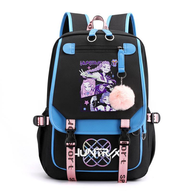 Witch Hunter Animation Cartoon Printed School Bag Large Capacity Junior High School Student Backpack