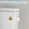 Toilettenspülgriff Ersatz Gold Viktorianisch Weiß Toilettenspülkasten Hebel Spülgriff Toilettentank Spülhebel Ersatz