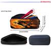 3Pcs School Bag Set  NARUTO Cartoon Backpack with Front Pocket, Lunch Bag & Pencil Bag, Lightweight for Boys & Girls Ages 6-10