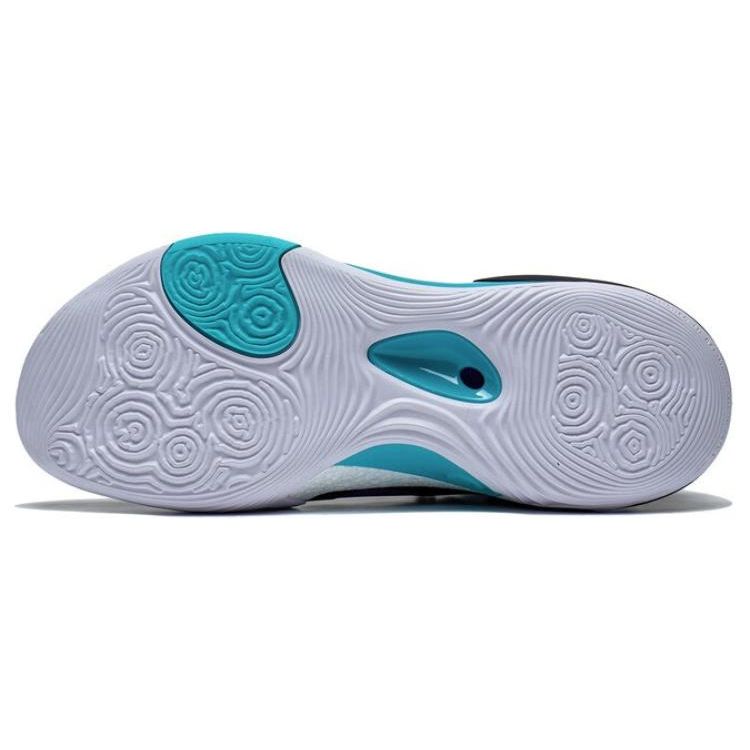 Li Ning Yu Shuai 17 Pohodlné Všestranné Tlumící Odolné Basketbalové Boty se Středním Svrškem Pánské tenisky Černá Fialová ABAT043-9