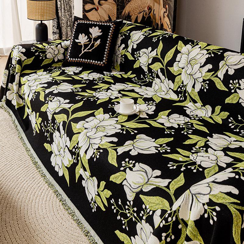 

Высококачественный шенилл, полное покрытие, легкая роскошная ткань, цельное полотенце для дивана, устойчивое к царапинам у кошек, универсальный чехол, все включено, для использования в течение четырех сезонов 180*340cm