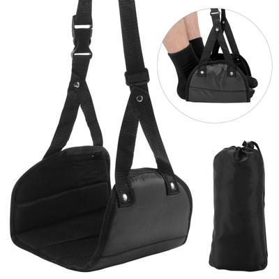 Airplane Foot Hammock Length Adjustable Wide Platform Base Foot Rest