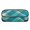 Student Pencil Case Neat Design 300D Polyester Easy Open Zipper with Mesh Pocket Removable Divider and Pen Slots for Boys Girls