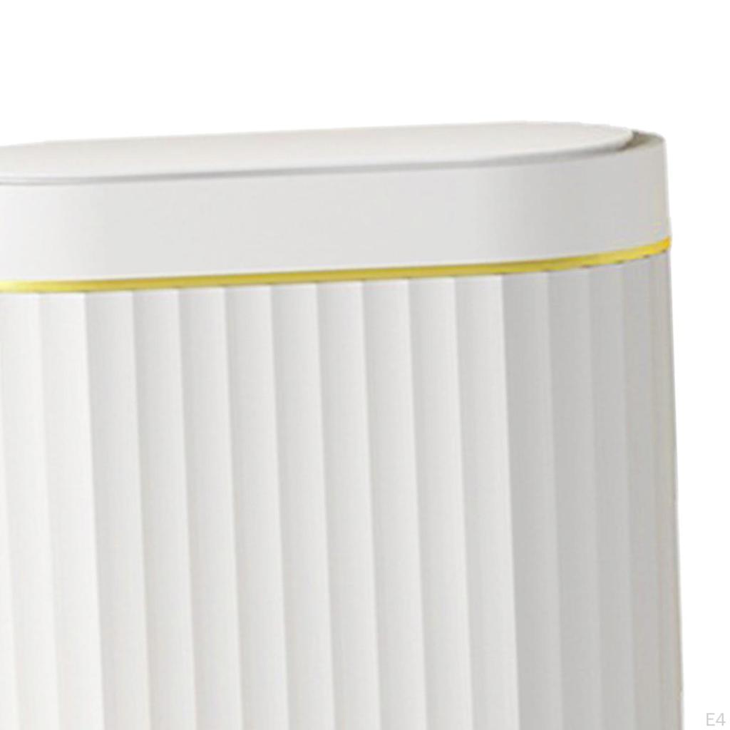 Automatic Garbage Can, Electric Bin, USB Rechargeable Narrow Storage Bucket, Waterproof