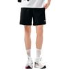 Li-Ning Trendy Fashion Loose Solid Color Versatile Simple Casual Shorts Unisex Shorts Black AAPV155-1