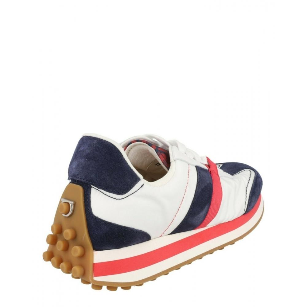 Salvatore Ferragamo Lulio Low Top Sneakers Blue