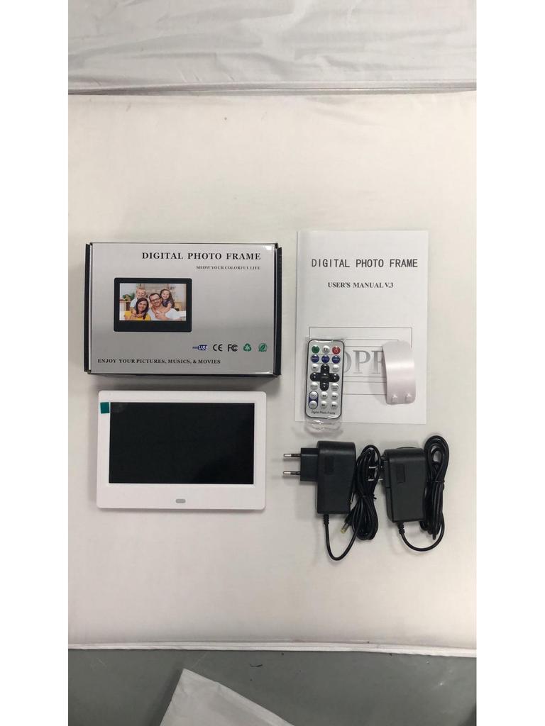 7-Inch HD Digital Photo Frame Display for Hotel Reception