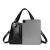Ladies' Simple Solid Color Tote Bag, Fashionable Pleated Shoulder Bag, Multi Pocket Casual Daily Crossbody Bag Suitable for Daily Use and Shopping