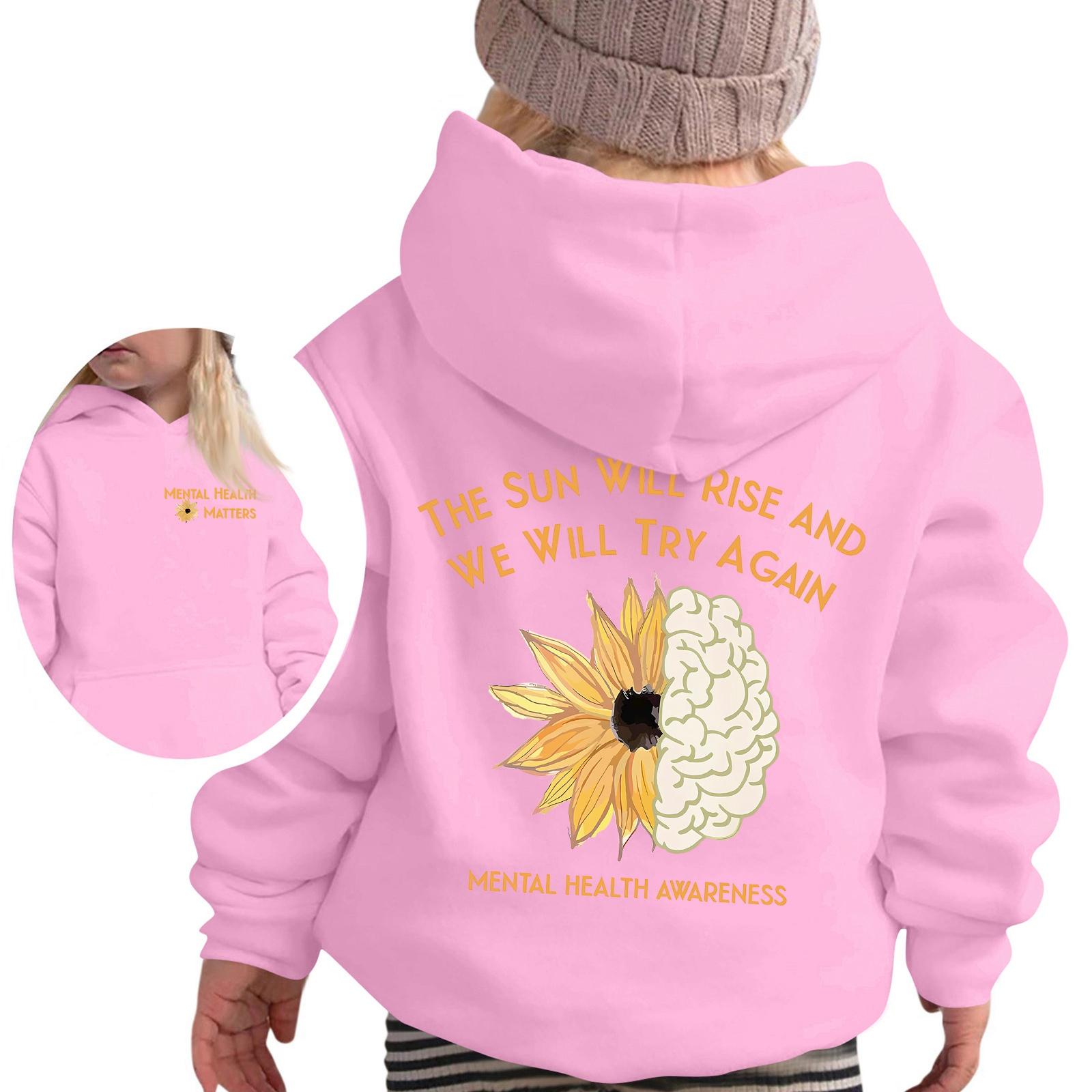 

Детский свитер с капюшоном с длинным рукавом, повседневный, удобный, свободный, легкий свитер 120