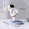 Astronauten Handyhalter Ornament, Astronauten Cartoon Fauler Desktop Tablet Halter Dekoration Geschenk Ornament
