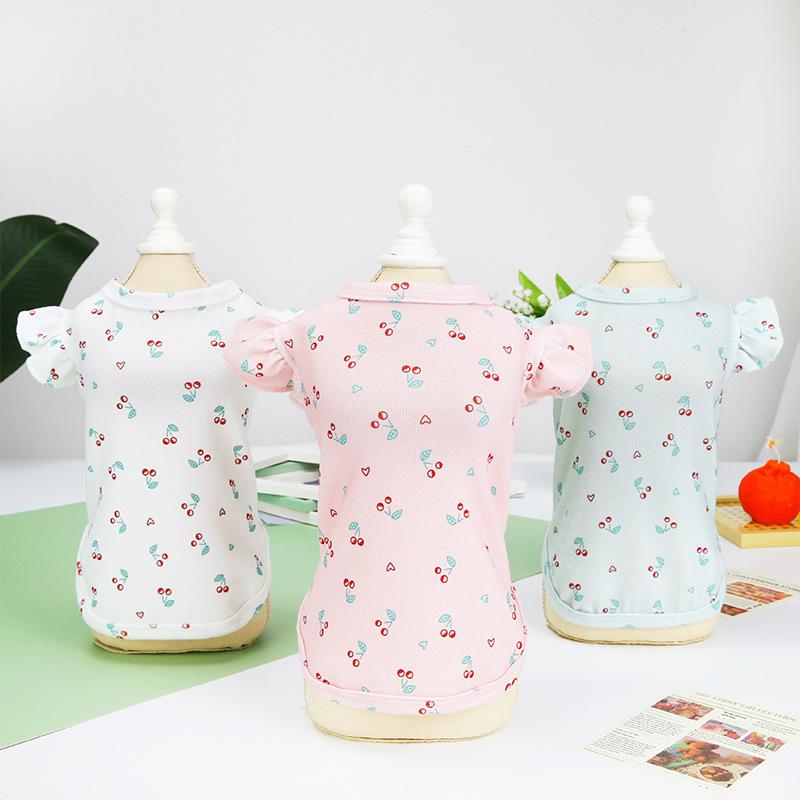 Lace Sleeve T-Shirt for Small To Medium Dogs - Breathable & Comfortable Pet Apparel