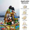 Goofy Blanket  Ultra-Soft, Warm, Cozy Throw for Living Room, Sofa, Four Seasons Travel Accessory  Cute Cartoon Character Home Decoration