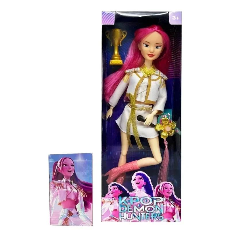 Wunderschöne Prinzessin--Baby Mädchen Puppen Plastik DIY Spielzeug für Mädchen NEU Puppenspielzeug Kpop Dämonenjäger Actionfigur Spielzeug-Rumi Mira Zoey