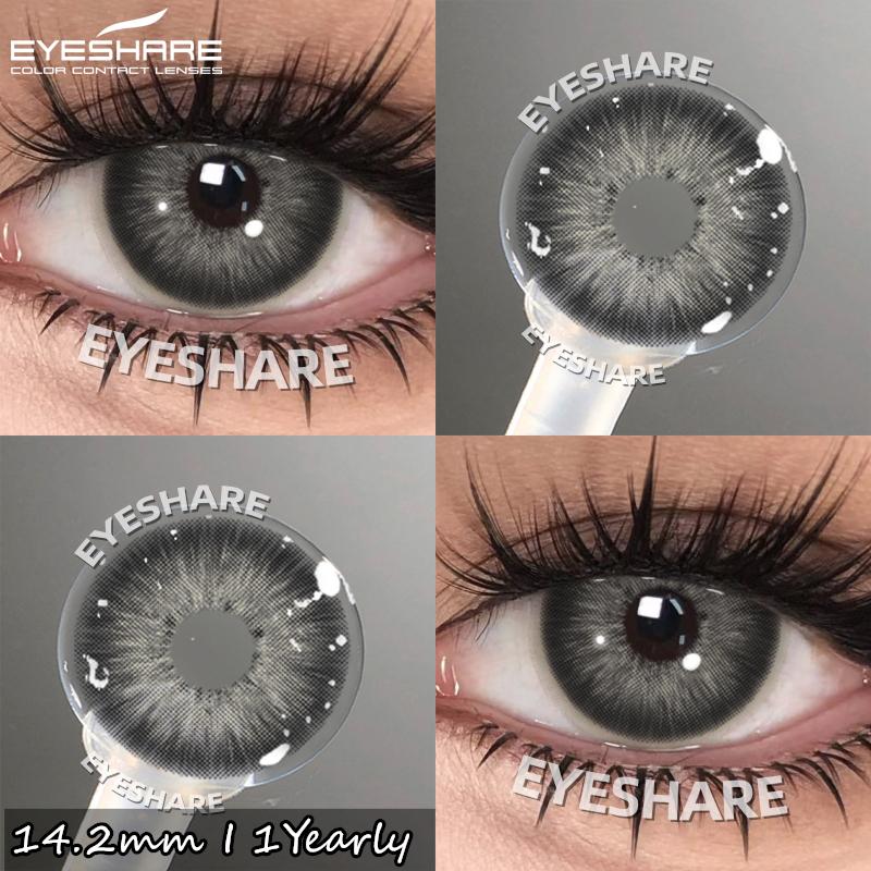 EYESHARE 1pair Colored Pupils Blue Eye Contacts Brown Natural Lens Green High Quality Color Contact Lenses Gray Eyes Lenses