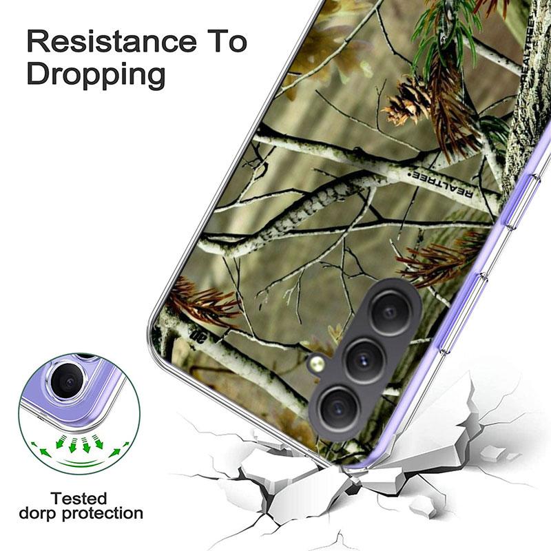 Realtree Real Tree Camo Hülle Für Samsung A54 A34 A24 A14 A53 A33 A23 A13 A52S A32 A22 A12 Handy Galaxy A03 A04 A02S A42 A73 TPU