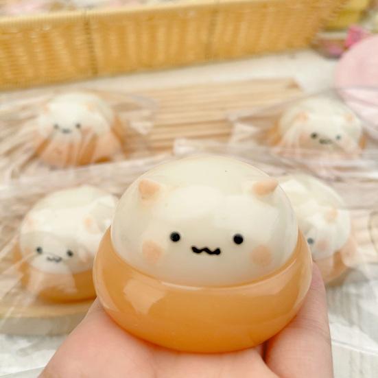 1/2/3Pcs Chestnut Hamster Squeeze Toy Anxiety Stress Relief Hamster Pinch Sensory Toy Teens Adults Soft TPR Calming Animal Fidget Toy