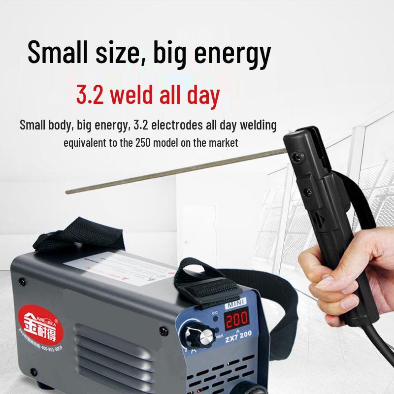 Household & Industrial Dual Voltage Electric Welder 220V/380V - Full Mini Portable Set