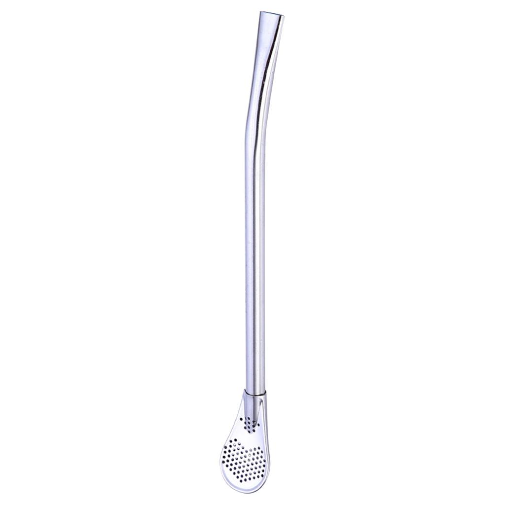 304 Stainless Steel Filter Straw Mixing Spoon Straw Filter Straw
