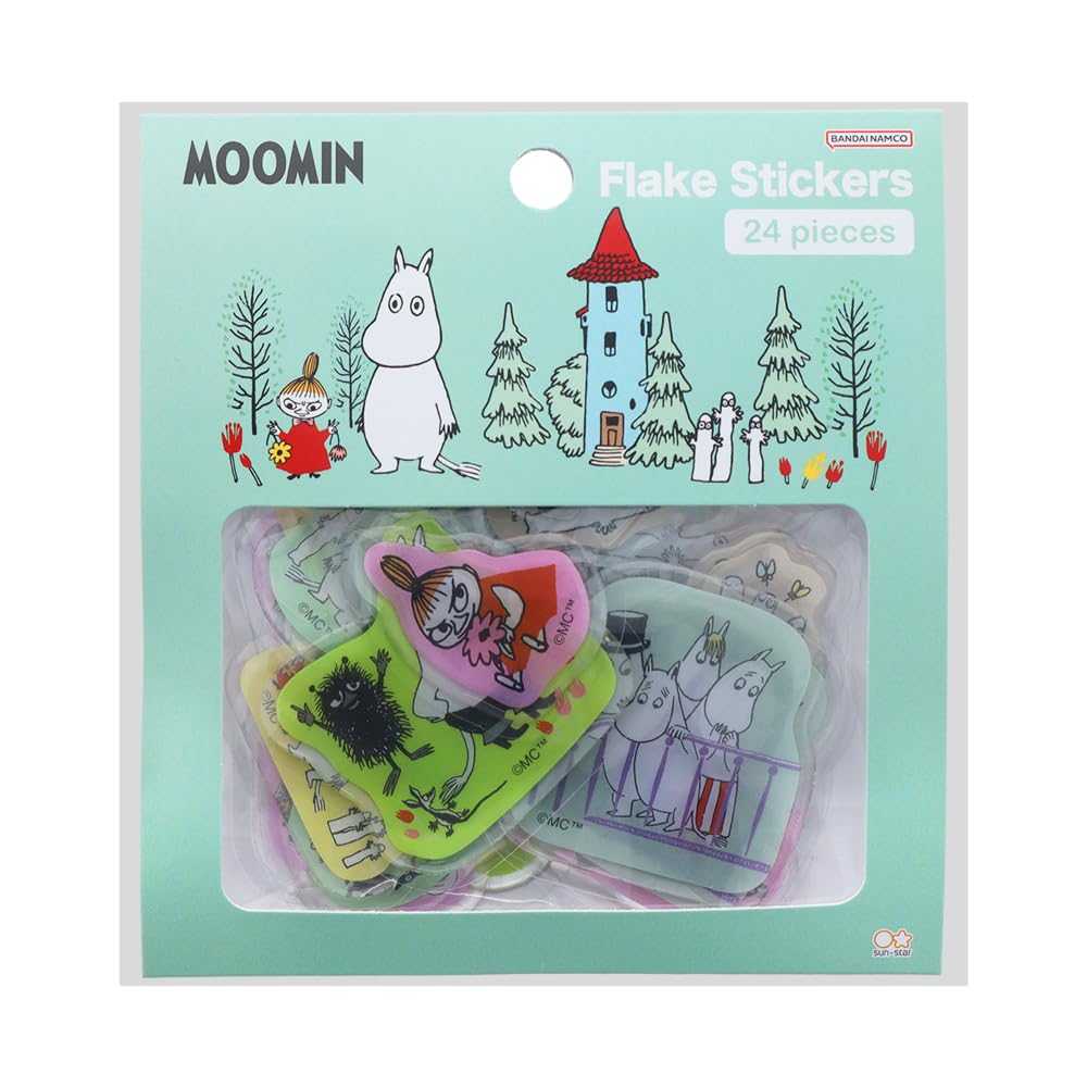 

Stationery Moomin Sticker Flakes New Life Collection Moomin S8591970 Sun-Star