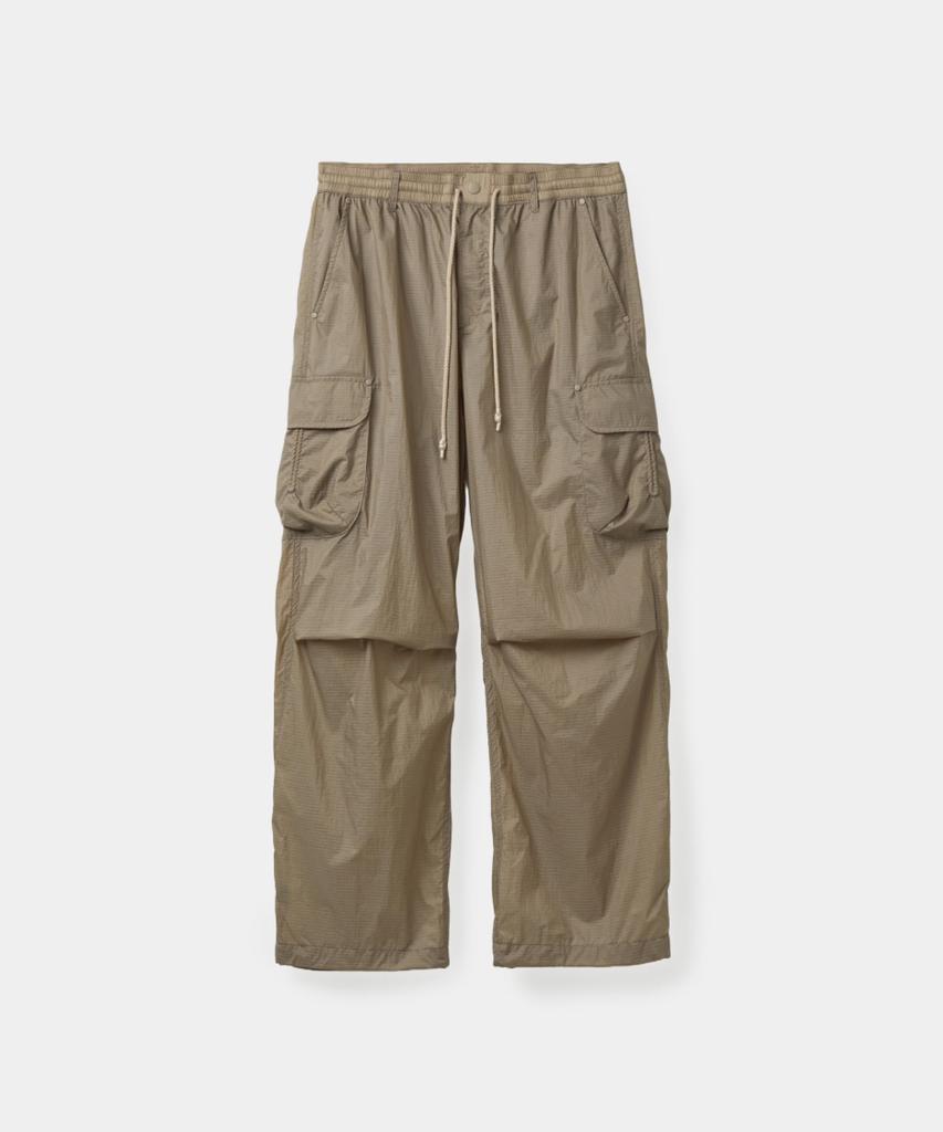 Kueo Ripstop Utility Pants (Mocha Beige)