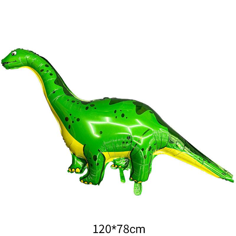 Cartoon Animal Tyrannosaurus Rex Dinosaur Balloon Children'S Cartoon Q Version Birthday Forest Theme Party Decoration