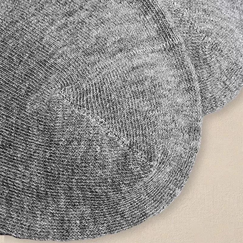 1-40 Pairs Men's Boat Socks Business Sport Sweat Absorption Mature Summer Autumn Solid Color Non Pilling Versatile Ankle Socks