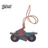 Eye-catching Bag Ornament Motorcycle Pendant Faux Leather Mini Backpack Charm