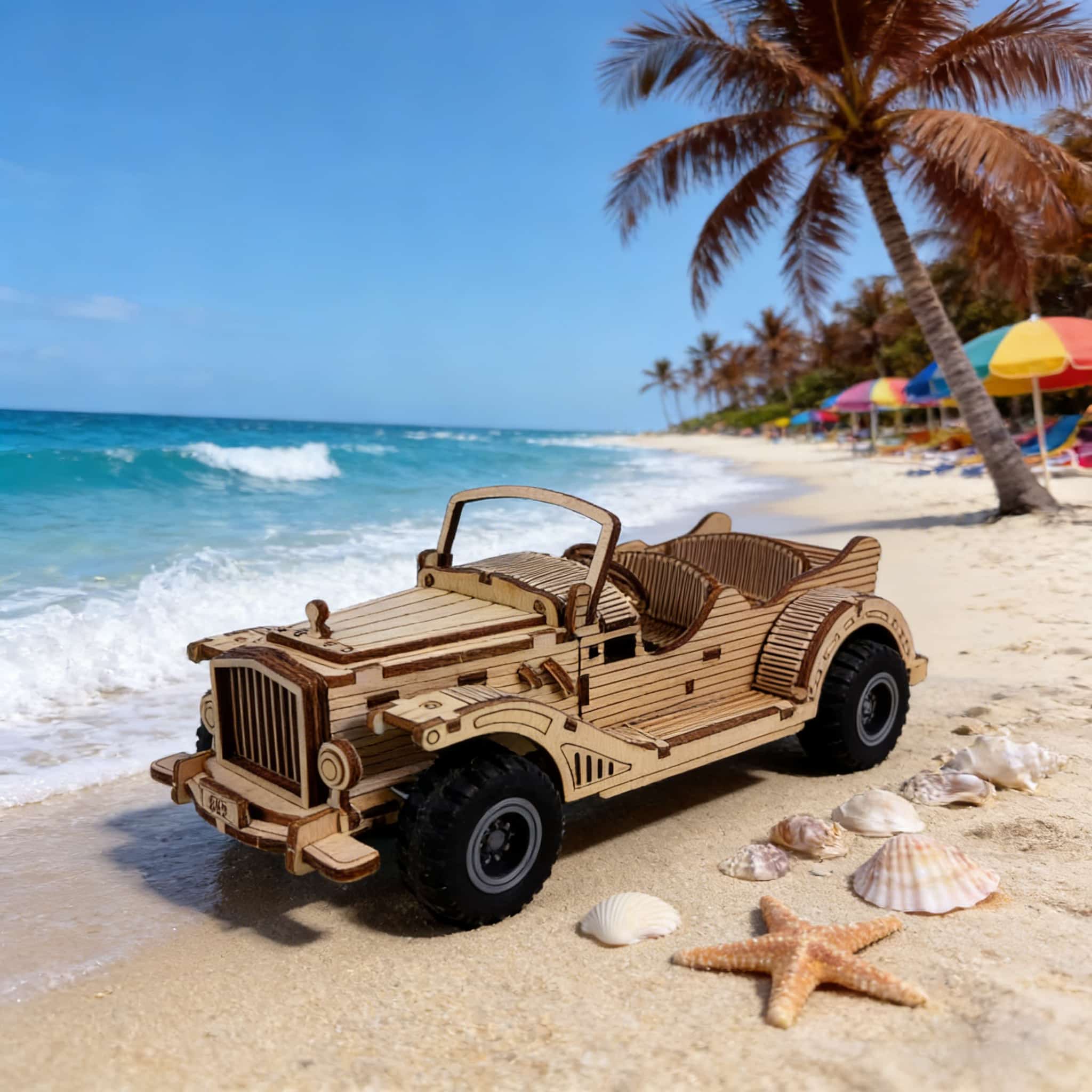 

Timeless Convertible 3D Wooden Puzzle Miniature The Perfect Holiday Present : Ideal Ideal for Halloween Christmas Plus Birthdays белый