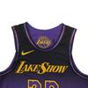 Nike X NBA Collaboration LAL MNK DFADV ATH JSY CE 24 Los Angeles Lakers Crew Neck Pullover Comfortable Sleeveless Basketball Jersey FQ4469-504