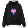 Ketnipz mit Pink2d Hoodie Bedruckte Pullover Lustige Cartoon-Grafik Mädchen Sweatshirts Ästhetisch Kawaii Lässige Langarm-Hoodies