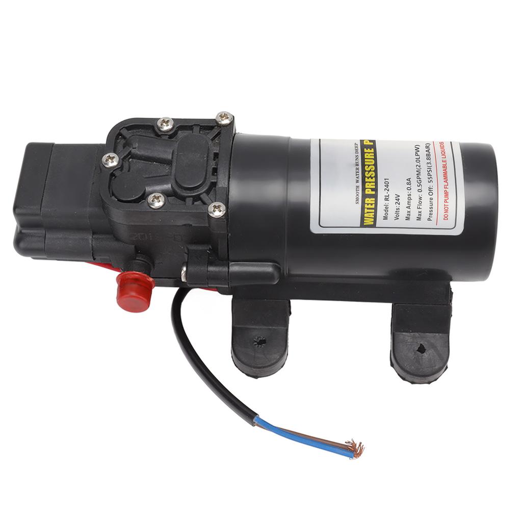 Wasserdruck-Membranpumpe Selbstansaugende Membranpumpe Hochdruck-Wasserpumpe für Außenbereich RL 2401 24V