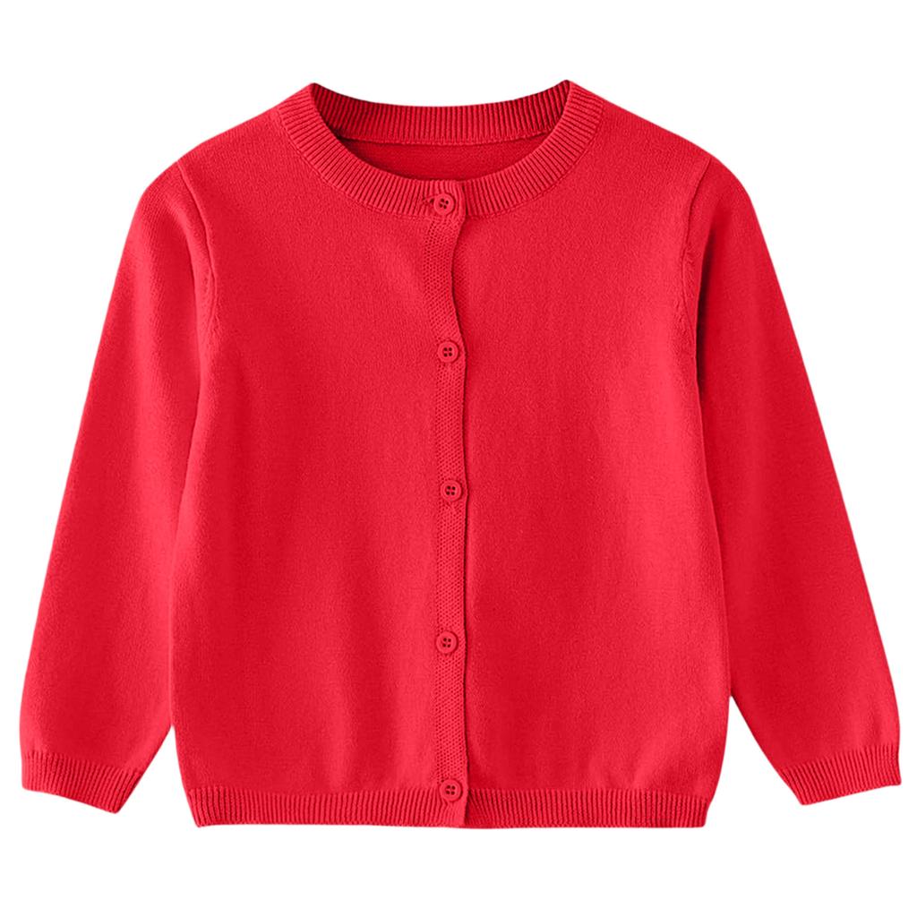 Toddler Kids Cardigan Sweater Knit Top for Boys and Girls