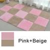 30*30 EVA Splicing Velvet Foam Pad Child Bedroom Treasure Crawling Mat